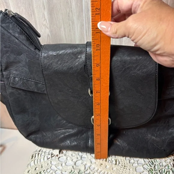 Kelly Moore Black Women's Boho Multi Function Camera Shoulder Bag